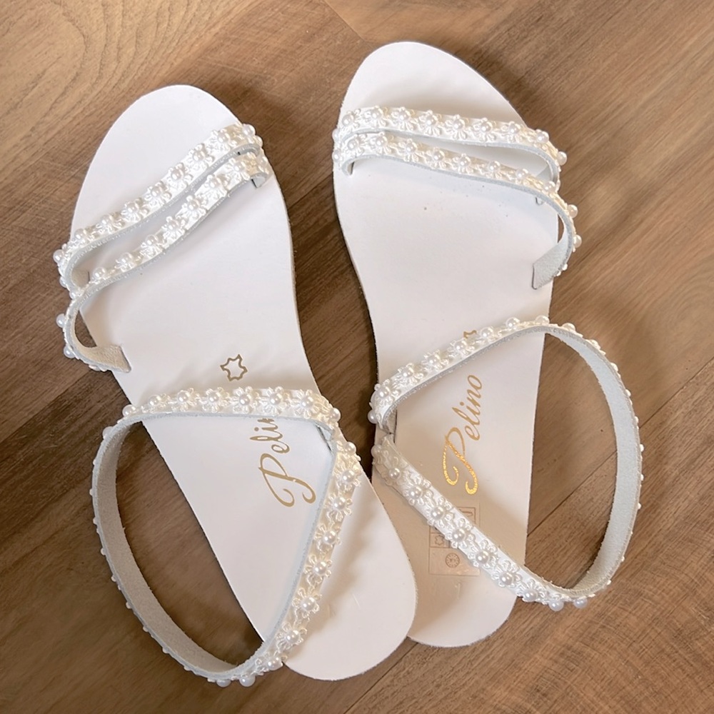 Wedding sandals size 10 from Greece size 41